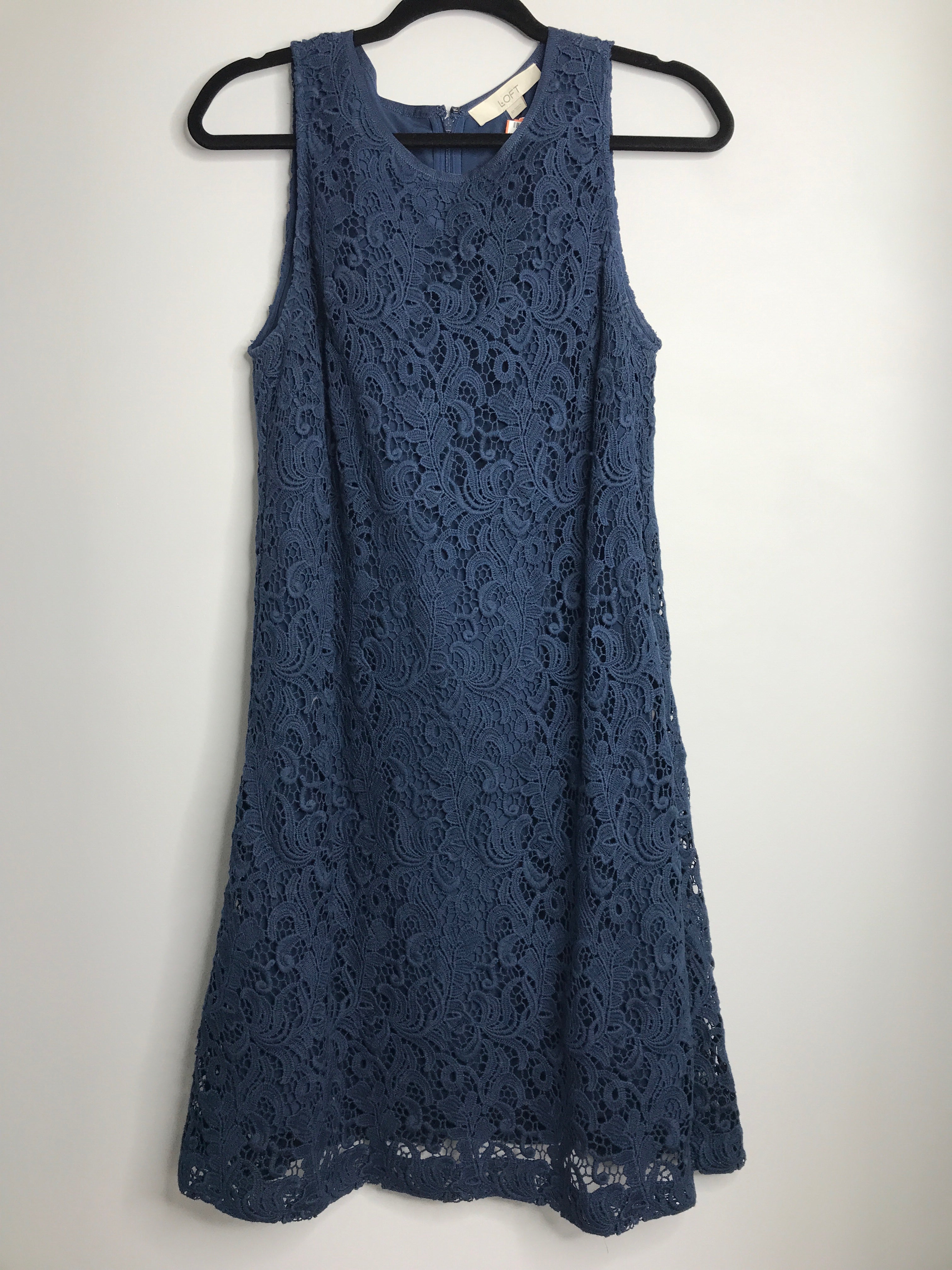 Womens Size 10 Misses Navy Loft Dress